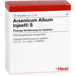 ARSENICUM ALBUM INJEEL Fiale S, 10 pz