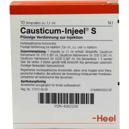 CAUSTICUM INJEEL Fiale S, 10 pz