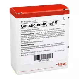 CAUSTICUM INJEEL Fiale S, 10 pz