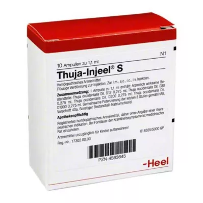 THUJA INJEEL Fiale S, 10 pz THUJA INJEEL Fiale S, 10 pz