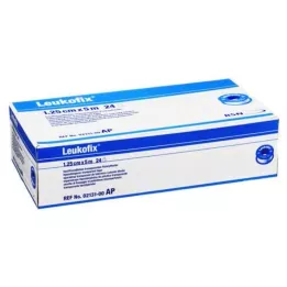LEUKOFIX Gesso per bendaggi 1,25 cm x 5 m, 24 pz