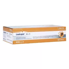LEUKOPOR 2,5 cmx5 m, 12 pezzi