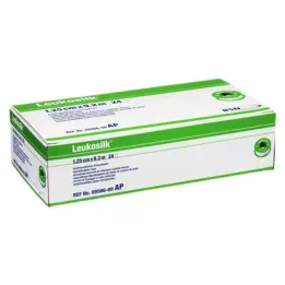LEUKOSILK 1,25 cmx9,2 m, 24 pezzi