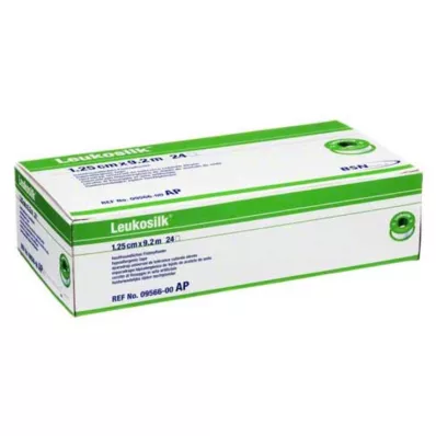 LEUKOSILK 1,25 cmx9,2 m, 24 pezzi