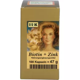 BIOTIN PLUS Capsule per capelli allo zinco, 100 capsule