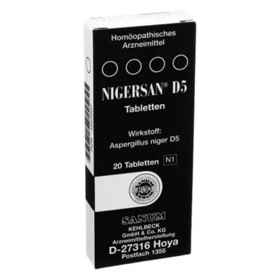 NIGERSAN D 5 compresse, 20 pz