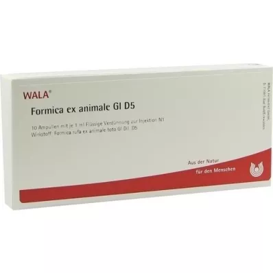 FORMICA EX animale GL D 5 fiale, 10X1 ml