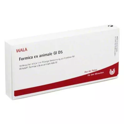 Formica ex animale GL D 5 fiale, 10X1 ml Formica ex animale GL D 5 fiale, 10X1 ml