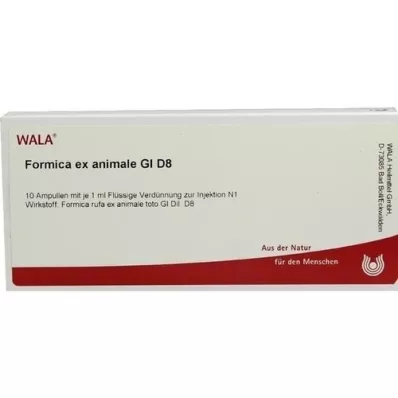 FORMICA EX animale GL D 8 fiale, 10X1 ml