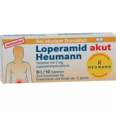LOPERAMID compresse akut Heumann, 10 pz