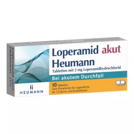 LOPERAMID compresse akut Heumann, 10 pz