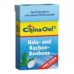CHINA ÖL Caramelle per la gola e la tosse senza zucchero, 40 g