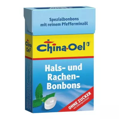 CHINA ÖL Caramelle per la gola e la tosse senza zucchero, 40 g CHINA ÖL Caramelle per la gola e la tosse senza zucchero, 40 g