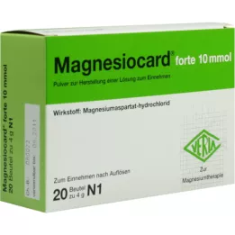 MAGNESIOCARD forte 10 mmol Plv.z.Her.e.Ls.z.Einn., 20 pz