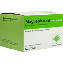 MAGNESIOCARD forte 10 mmol Plv.z.Her.e.Ls.z.Einn., 50 pz