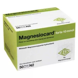 MAGNESIOCARD forte 10 mmol Plv.z.Her.e.Ls.z.Einn., 50 pz