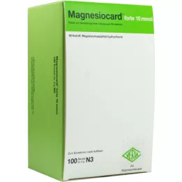 MAGNESIOCARD forte 10 mmol Plv.z.Her.e.Ls.z.Einn., 100 pz