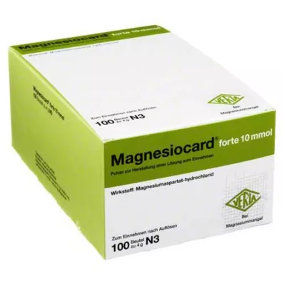 MAGNESIOCARD forte 10 mmol Plv.z.Her.e.Ls.z.Einn., 100 pz