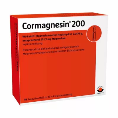 CORMAGNESIN 200 fiale, 10X10 ml