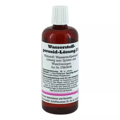 WASSERSTOFFPEROXID Soluzione al 3%, 100 ml