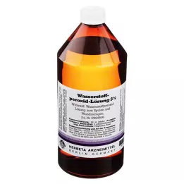 WASSERSTOFFPEROXID Soluzione 3%, 1000 ml