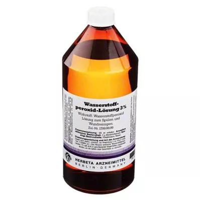 WASSERSTOFFPEROXID Soluzione 3%, 1000 ml