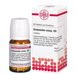 Compresse Gunpowder Compositus D3 (80 pezzi)