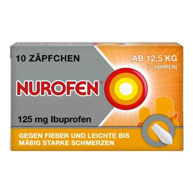 NUROFEN Junior 125 mg supposte, 10 pz