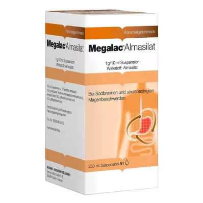 Megalac Almasilato Sospensione, 250 ml Megalac Almasilato Sospensione, 250 ml