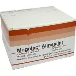 MEGALAC Sospensione di almasilato, 50X10 ml