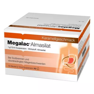 Megalac Almasilato Sospensione, 50X10 ml Megalac Almasilato Sospensione, 50X10 ml