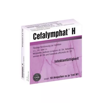 CEFALYMPHAT H Fiale, 10X1 ml
