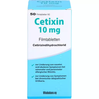 CETIXIN 10 mg compresse rivestite con film, 50 pz