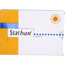 SCARBAN Medicazione in silicone leggero 5x7,5 cm, 2 pz