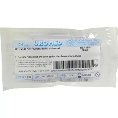 UROMED Valvola per catetere universale 1500, 1 pz