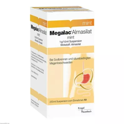 Megalac Almasilat sospensione di menta, 250 ml Megalac Almasilat sospensione di menta, 250 ml