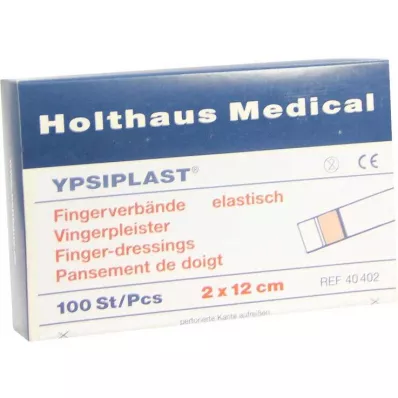 FINGERVERBAND Pelle elastica Ypsiplast 2x12 cm, 100 pz FINGERVERBAND Pelle elastica Ypsiplast 2x12 cm, 100 pz