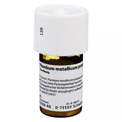 PLUMBUM METALLICUM praep. D 6 triturazione, 20 g