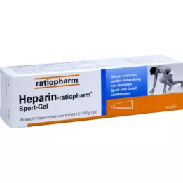 HEPARIN-RATIOPHARM Gel sportivo, 50 g
