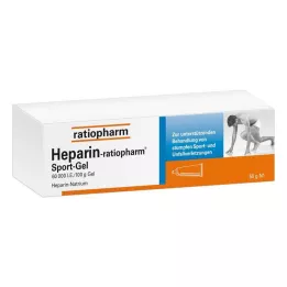 HEPARIN-RATIOPHARM Gel sportivo, 50 g