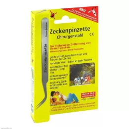 ZECKENPINZETTE Acciaio chirurgico, 1 pz