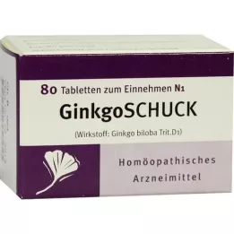 GINKGOSCHUCK Compresse, 80 pz