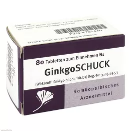 GINKGOSCHUCK Compresse, 80 pz