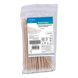 WATTETRÄGER Testa di cotone piccola da 15 cm, 100 pezzi