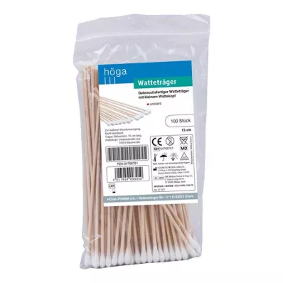WATTETRÄGER Testa di cotone piccola da 15 cm, 100 pezzi
