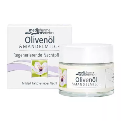 OLIVEN-MANDELMILCH Trattamento notte rigenerante, 50 ml