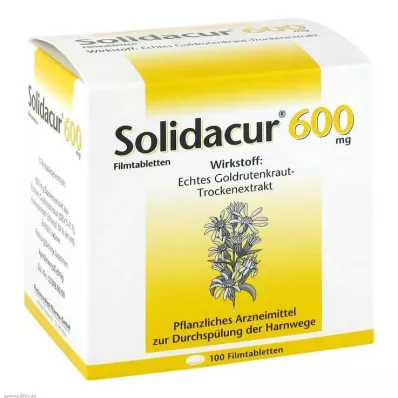 SOLIDACUR 600 mg compresse rivestite con film, 100 pz