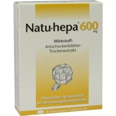 NATU HEPA 600 mg compresse rivestite, 20 pezzi