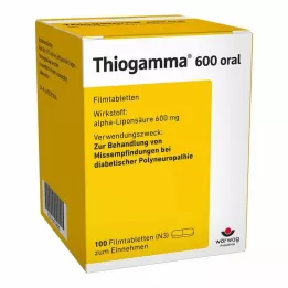 THIOGAMMA 600 compresse orali rivestite con film, 100 pz
