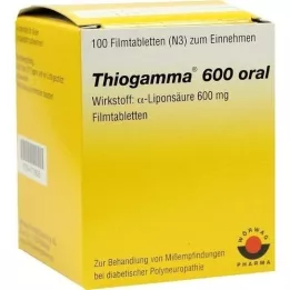 THIOGAMMA 600 compresse orali rivestite con film, 100 pz